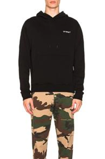 Shop Off-white Off Hoodie In Black