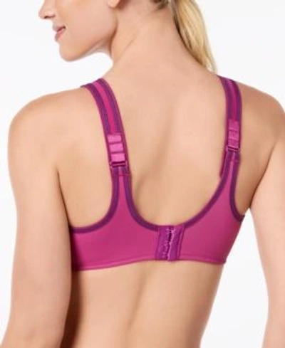 Shop Wacoal Sport High-impact Underwire Bra 855170 In Holly Violet