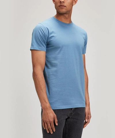 Shop Norse Projects Niels Classic T-shirt In Blue