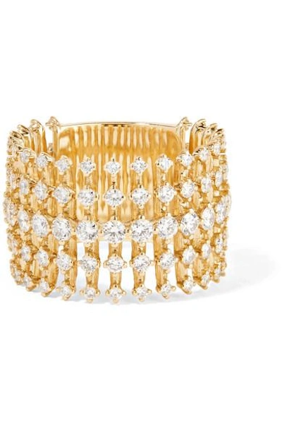 Shop Fernando Jorge Disco 18-karat Gold Diamond Ring
