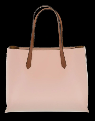 Shop Givenchy East West Shopper Tote In Powder