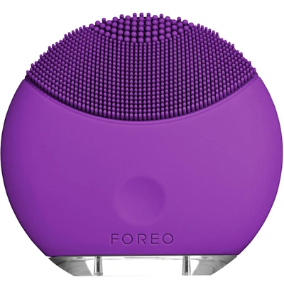 Shop Foreo Silicone Facial Brush  Luna Mini Purple