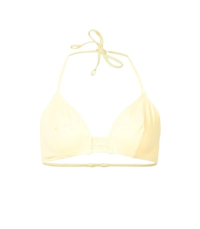 Shop Eres Lumi Triangle Top In Yellow