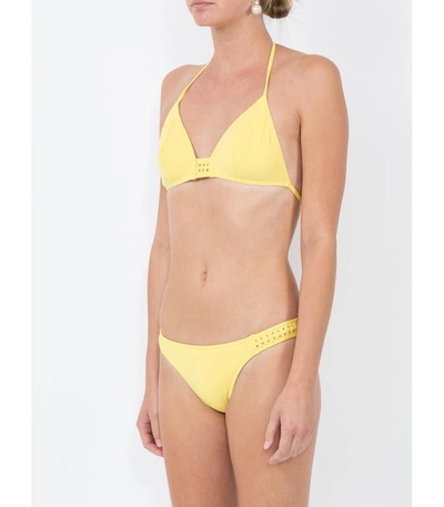Shop Eres Lumi Triangle Top In Yellow