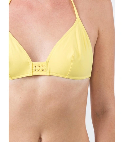 Shop Eres Lumi Triangle Top In Yellow