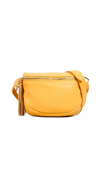 Shop Studio 33 Lit Belt Bag In Amber Yellow