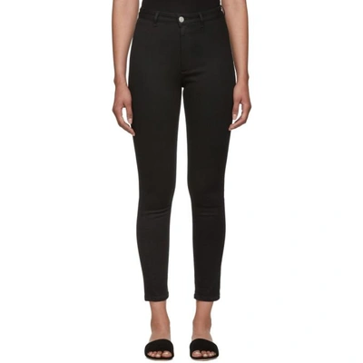 Shop Totême Toteme Black Tight Jeans In 200 Black