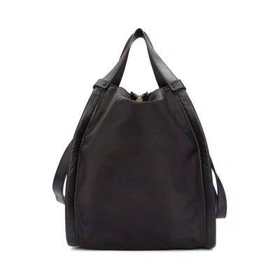 Shop Marc Jacobs Black Convertible Sport Tote In 001 Black