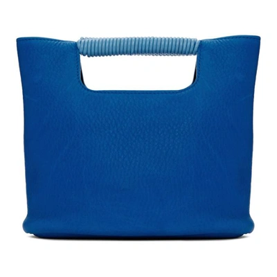 Shop Simon Miller Blue Mini Birch Bag In 84141 Blue