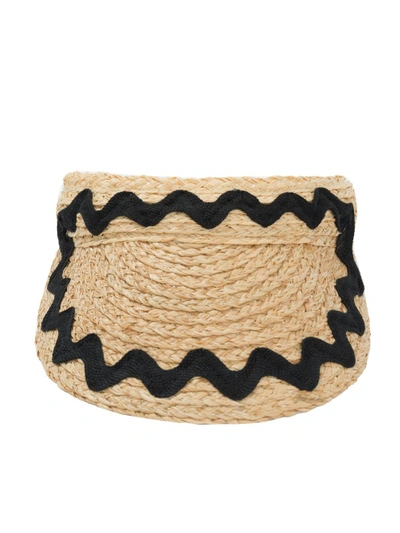 Shop Marysia X Lola Hats Raffia Visor