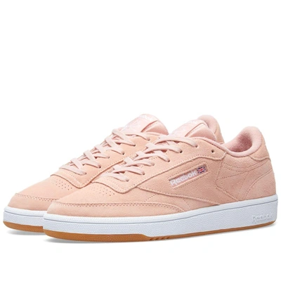 Shop Reebok Club C 85 Suede W In Pink