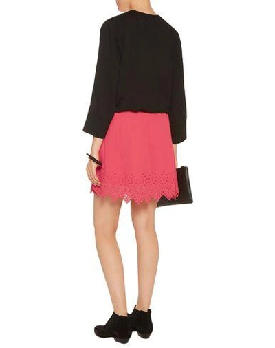 Shop Iro Mini Skirt In Coral
