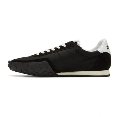 Shop Kenzo Black Move Sneakers In 99 Black
