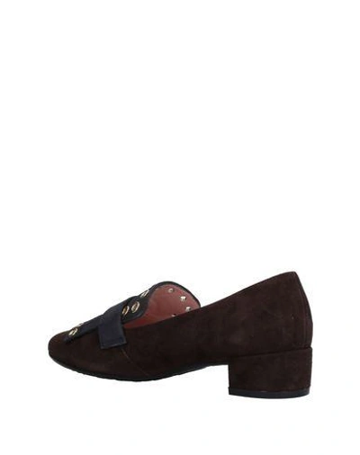 Shop Pretty Ballerinas Loafers In Dark Brown