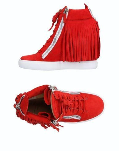 Shop Giuseppe Zanotti In Red