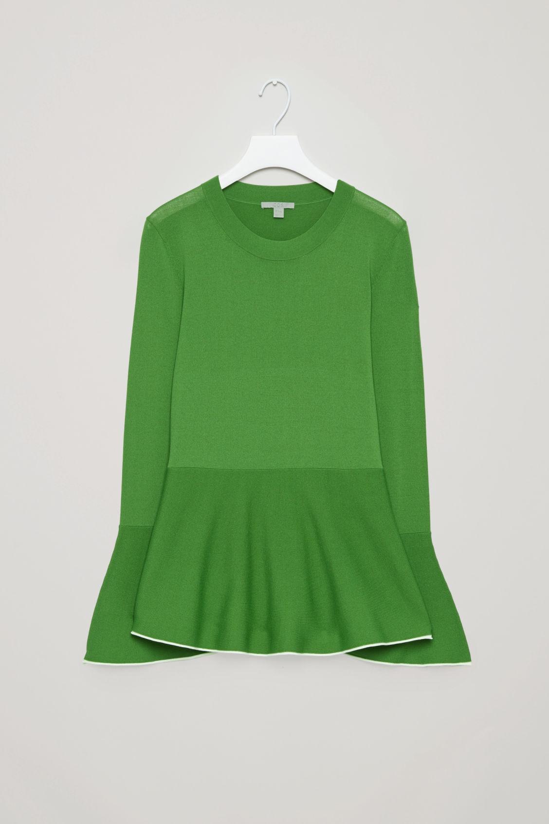 cos peplum top