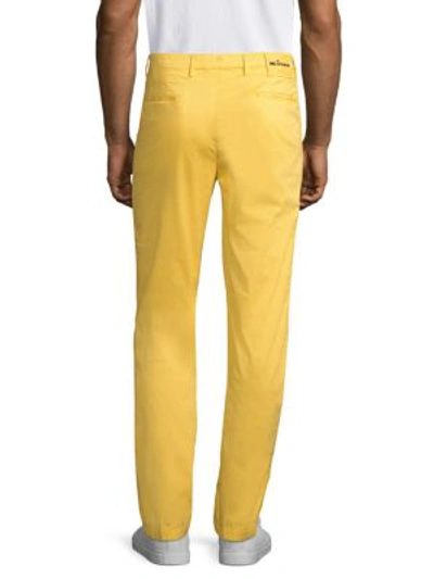 Shop Kiton Classic Straight-fit Jeans In Yellow