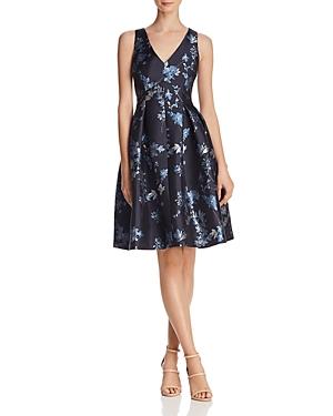 eliza j fit and flare cocktail dress