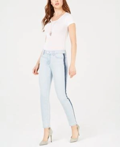 Shop Joe's Jeans The Icon Colorblock Striped Ankle Skinny Jeans In Lois