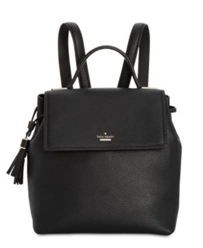 Shop Kate Spade New York Simona Small Backpack In Black/gold