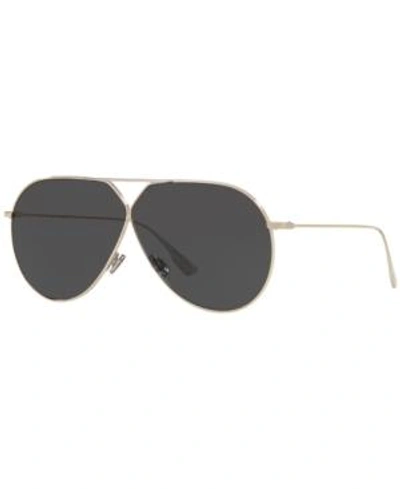 Shop Dior Sunglasses, Stellaire3 65 In Gold / Gunmetal
