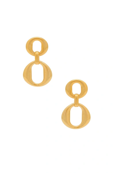 Shop Amber Sceats Lunar Earring In Metallic Gold