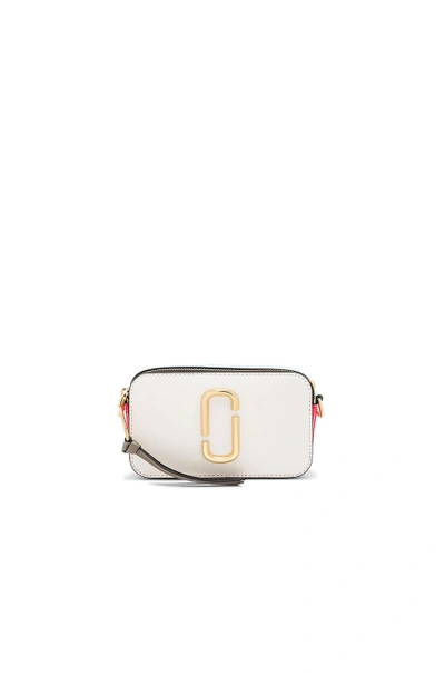 Shop Marc Jacobs Snapshot Crossbody In White