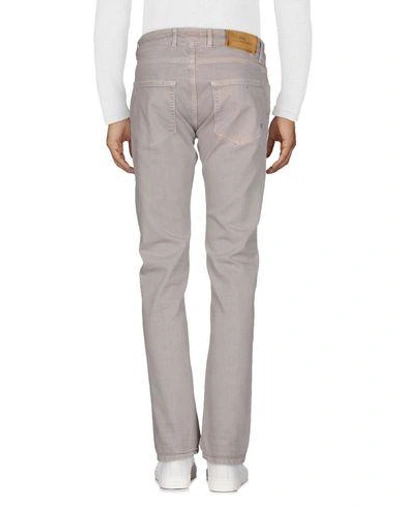 Shop Pt05 Denim Pants In Light Grey