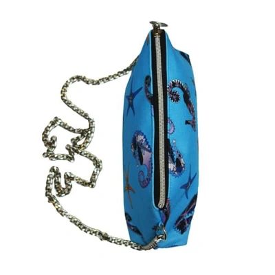 Tramp In Disguise Women's Blue Cliona Shoulder/clutch Bag