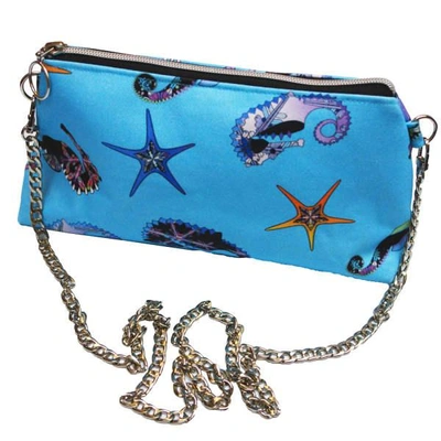 Tramp In Disguise Women's Blue Cliona Shoulder/clutch Bag