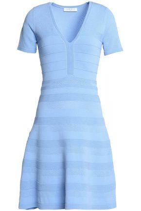 light blue knit dress