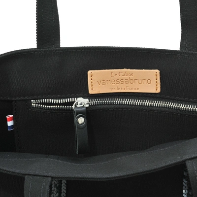 15-89/ Vanessa-Cabas-M) Bag Organizer for Medium Linen and Sequins Cabas  Tote Bag - SAMORGA® Perfect Bag Organizer