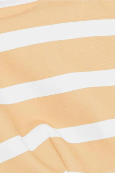 Shop Faithfull The Brand Striped Bikini In White