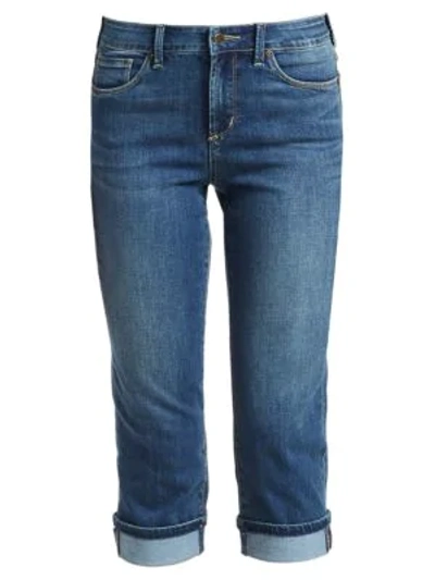 Shop Nydj Marilyn Cropped Denim Jeans In Zimbali