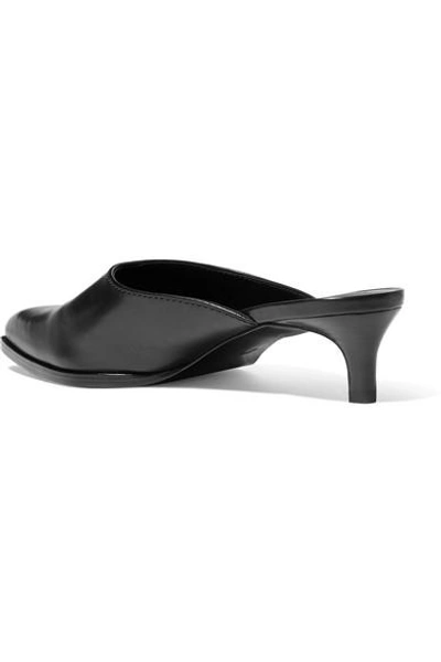 Shop 3.1 Phillip Lim / フィリップ リム Agatha Leather Mules In Black