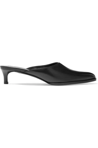 Shop 3.1 Phillip Lim / フィリップ リム Agatha Leather Mules In Black