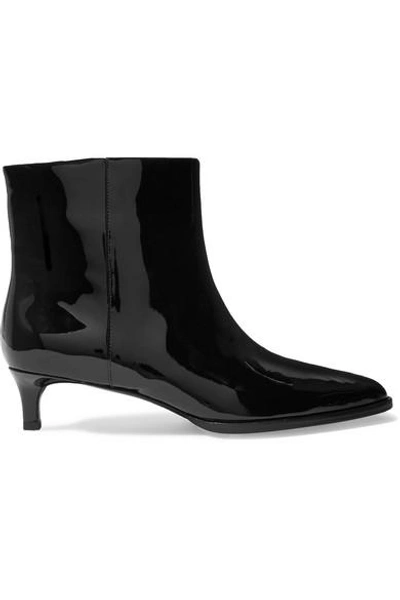 Shop 3.1 Phillip Lim / フィリップ リム Agatha Patent-leather Ankle Boots In Black