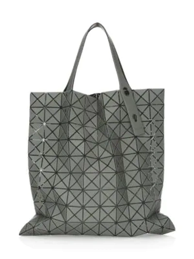 Shop Bao Bao Issey Miyake Light Pink Prism Frost Tote In Khaki