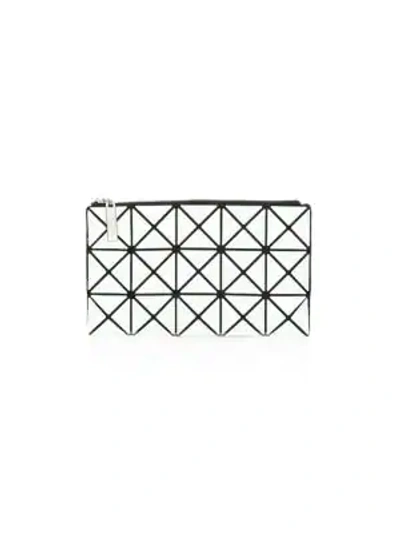 Shop Bao Bao Issey Miyake Prism Flat Pouch In White