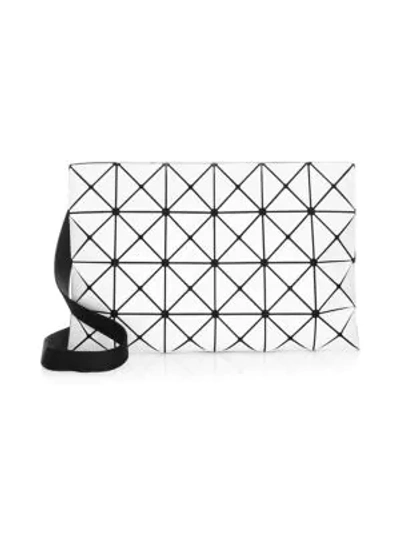 Shop Bao Bao Issey Miyake Lucent Prism Crossbody In White