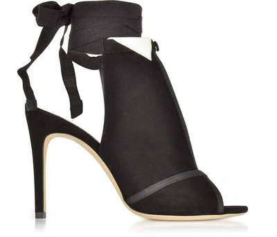 Shop Olgana Paris Shoes La Jolie Black Suede High Heel Pump