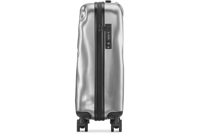Shop Crash Baggage Travel Bags Icon Carry-on Trolley In Silver