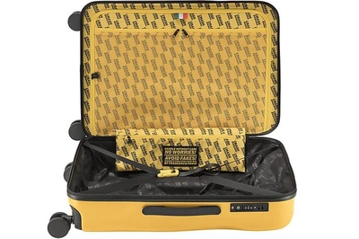 Shop Crash Baggage Travel Bags Icon Medium Trolley In Yellow