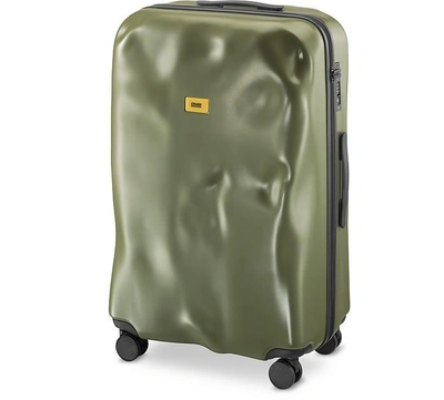Shop Crash Baggage Travel Bags Icon Large Trolley In Olive Green