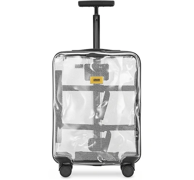Shop Crash Baggage Travel Bags Share Carry-on Trolley In Transparent