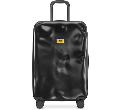 Shop Crash Baggage Travel Bags Icon Medium Trolley In Black