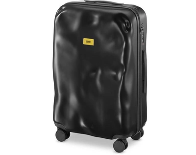 Shop Crash Baggage Travel Bags Icon Medium Trolley In Black