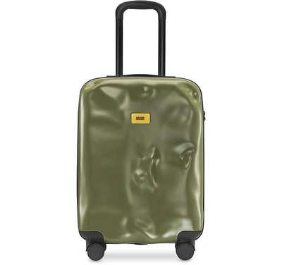 Shop Crash Baggage Travel Bags Icon Carry-on Trolley In Olive Green