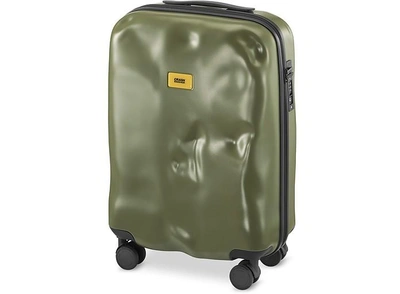 Shop Crash Baggage Travel Bags Icon Carry-on Trolley In Olive Green