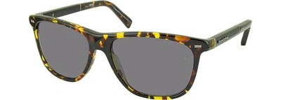 Shop Gucci Designer Sunglasses Ez0009 54a Yellow And Brown Acetate Men's Sunglasses In Jaune-marron / Noir